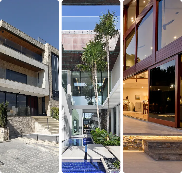 Ilustração de casas